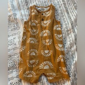 Carter's Tan Baby Romper